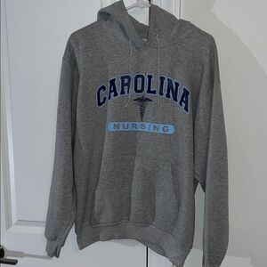 UNC North Carolina Blue Tar Heels Nursing Nurse hoodie hooded sweatshirt sweater